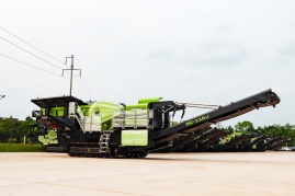 Мобильное дробильно-сортировочное оборудование Mesda